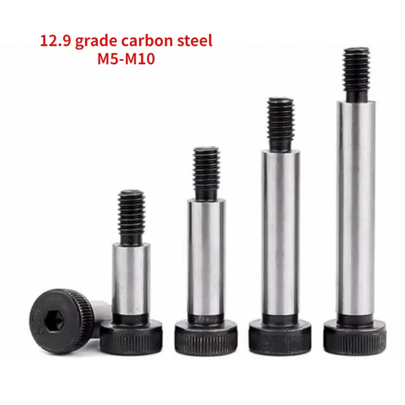 12.9 Viti Di Limite Del Bullone A Testa Esagonale In Acciaio Ad Alta Resistenza Dia = 0 6,6.5,8,10,12 Albero Del Bullone Del Cuscinetto Più Basso M5 M