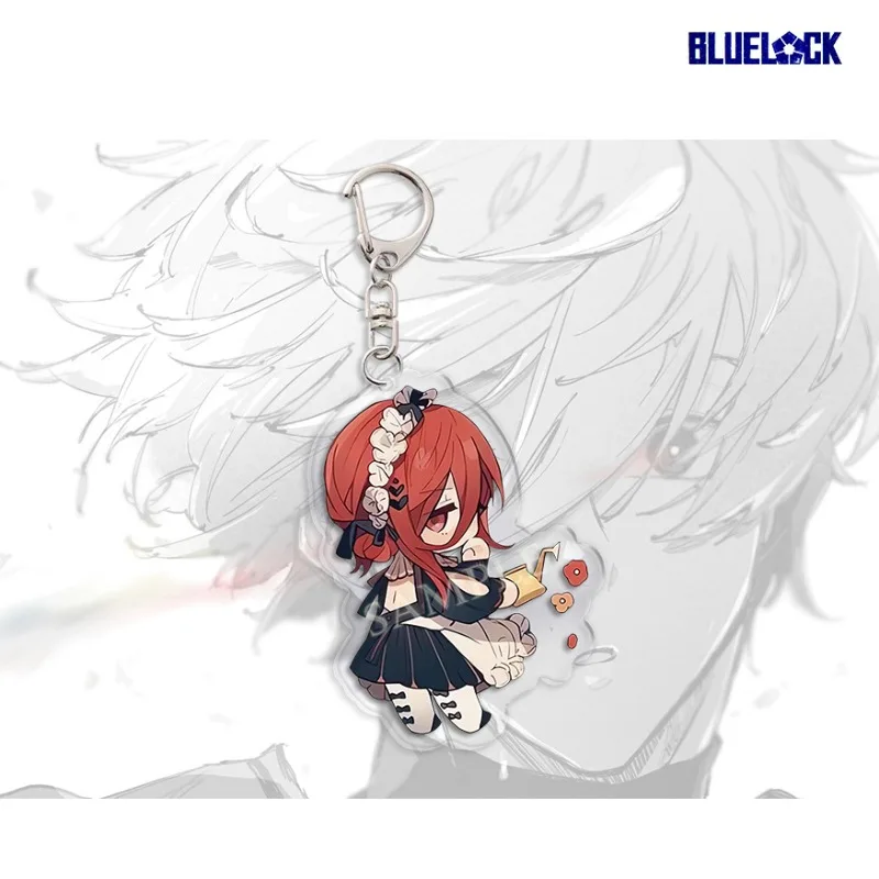 BLUE LOCK-Porte-clés En Acrylique Avec Figurines D'anime, Porte-clés Cosplay, Bachira, Meguru, Isagi, YoStationary, Pierci, Seishiro, GérChristmas Gifts, 6cm
