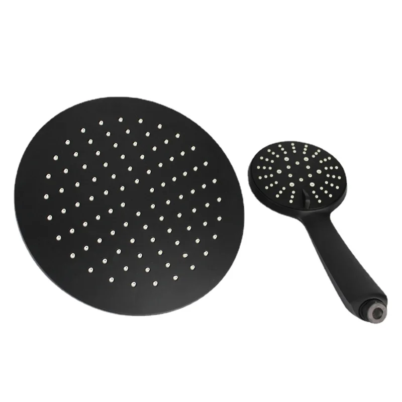 

Spray Paint Antique 3 Function Water Saving Sub-black Handheld Shower Head Spray Set