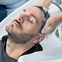 Bol de shampoing en Silicone, repose-cou, bol de shampoing antidérapant, oreiller de cou, évier de Salon, coussin de cou avec ventouses, outils de salon de coiffure 3