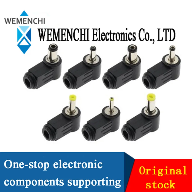 1PCS DC 플러그 90도 팔꿈치 5.5*2.1mm DC 전원 플러그 배선 어셈블리 5.5*2.5mm 용접 와이어 유형 4.8x1.7mm 4.0x1.7mm 3.5x1.35mm