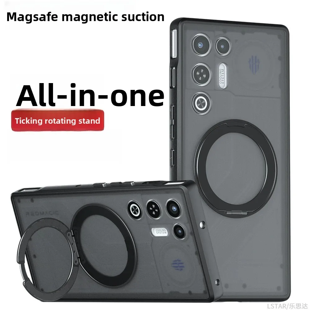 Stylish Matte Anti-Slip Magnetic Stand Shockproof Phone Case Cover