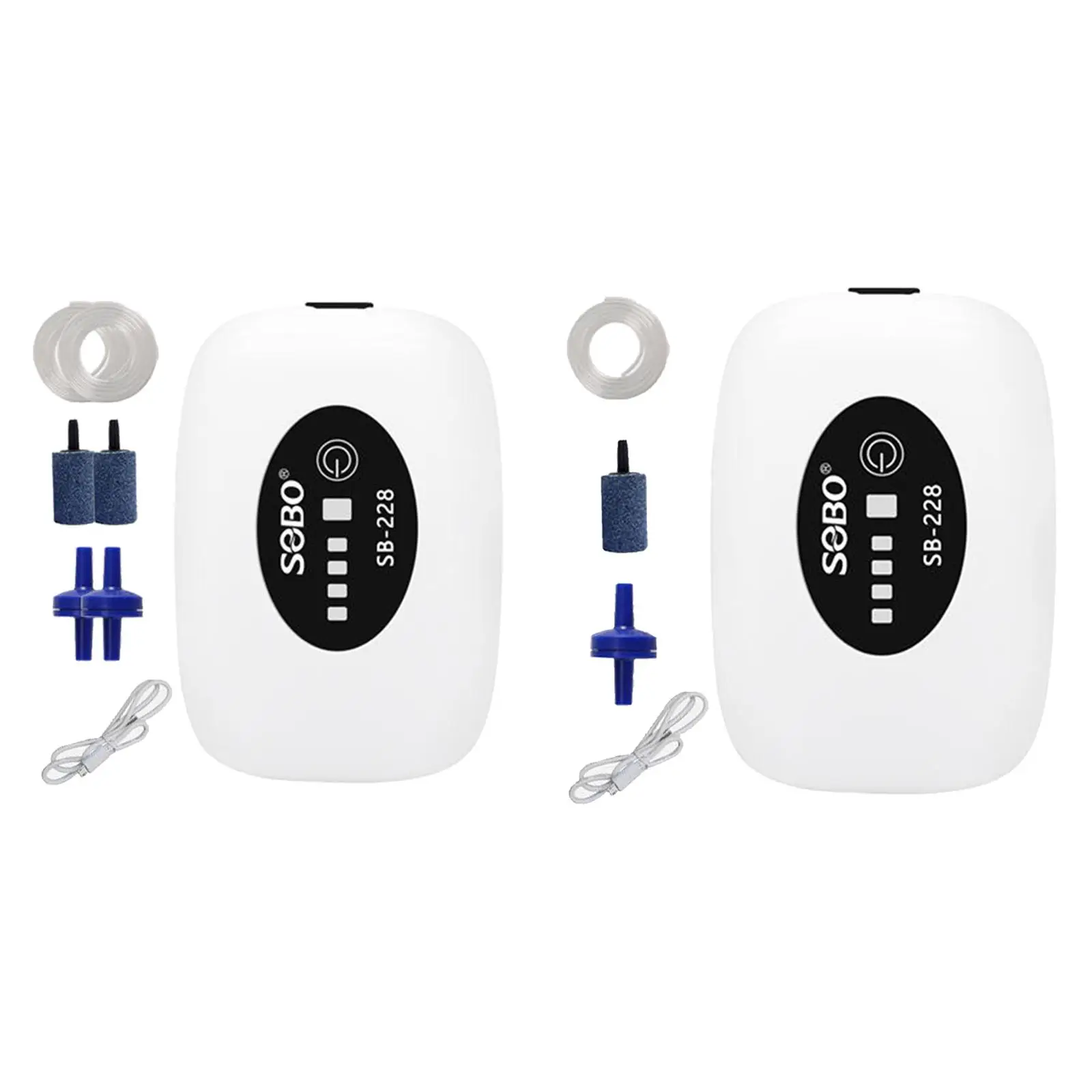 Aquarium Air Pump USB Aquarium Bubbler for Outdoor Fishing Moving Emergency