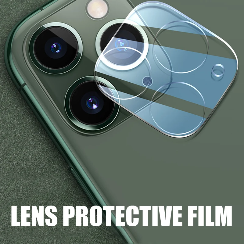 Premium Camera Lens and Screen Protector - 3-Pack Tempered Glass Set