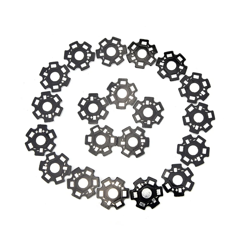 20pcs/100pcs/lot LED heat sink LED aluminium base plate LED beads radiator Use