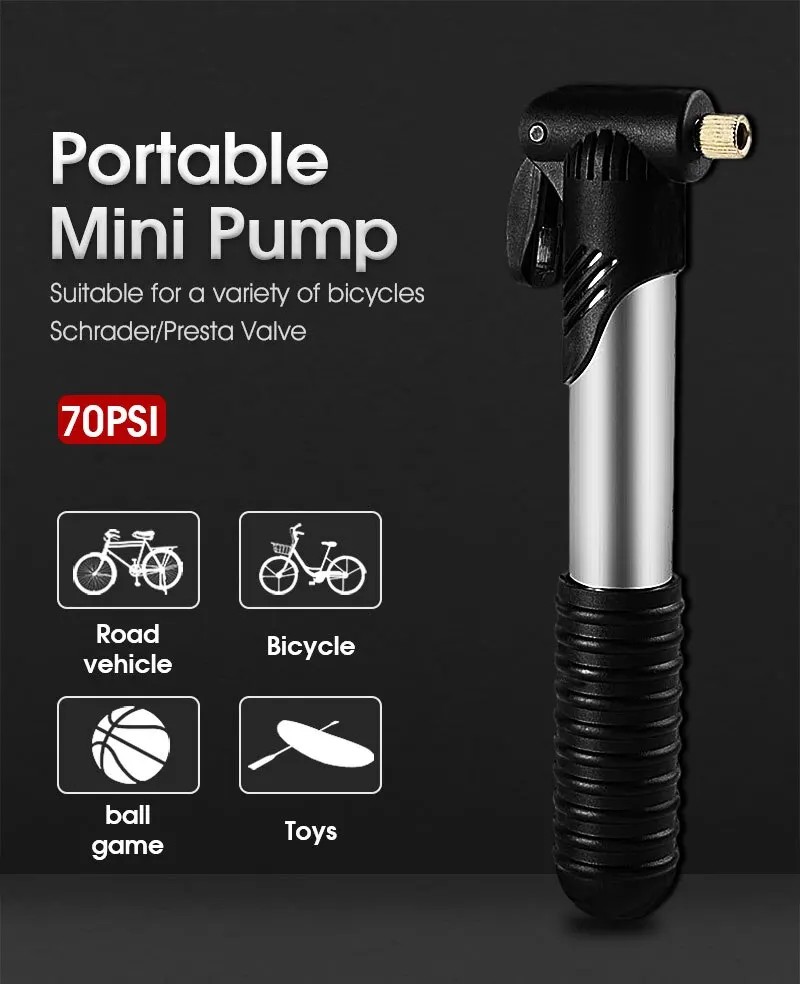 Pistola Compressore Accessori Per Gonfiare Ruote Bici Pompa Per