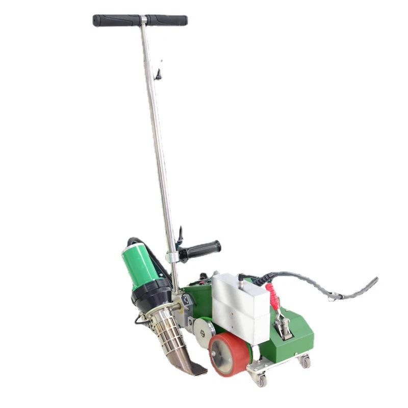 PVC waterproof membrane TPO anti-seepage membrane welding machine roof hot air hot melt small automatic crawling welding machine 4