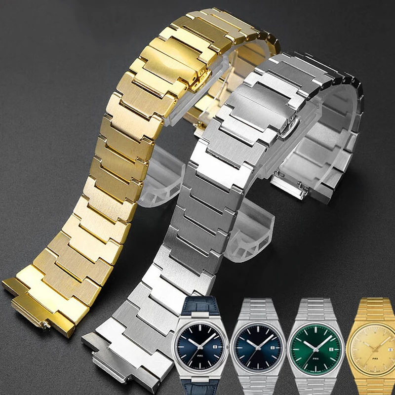 KTRSAVSSA Correa de acero inoxidable con extremo curvo compatible Tissot 1853 Couturier T035 T035627 T035617 (18/22/23/24 mm) for hombre(Mechanical style18mm KTRSAVSSA Correa de acero inoxidable con extremo curvo compatible Tissot 1853 Couturier T035 T035627 T035617 (18/22/23/24 mm) for hombre(Mechanical style18mm
