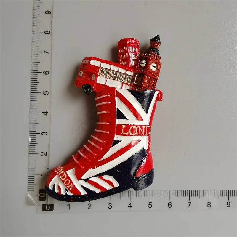 イギリスの冷蔵庫用マグネットロンドンバスイギリスの兵士かわいいクマ