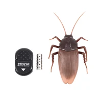 Top Infrared Remote Control Mock Fake Ants/ Cockroaches /Spiders RC Toy for Kids,Dark brown 1