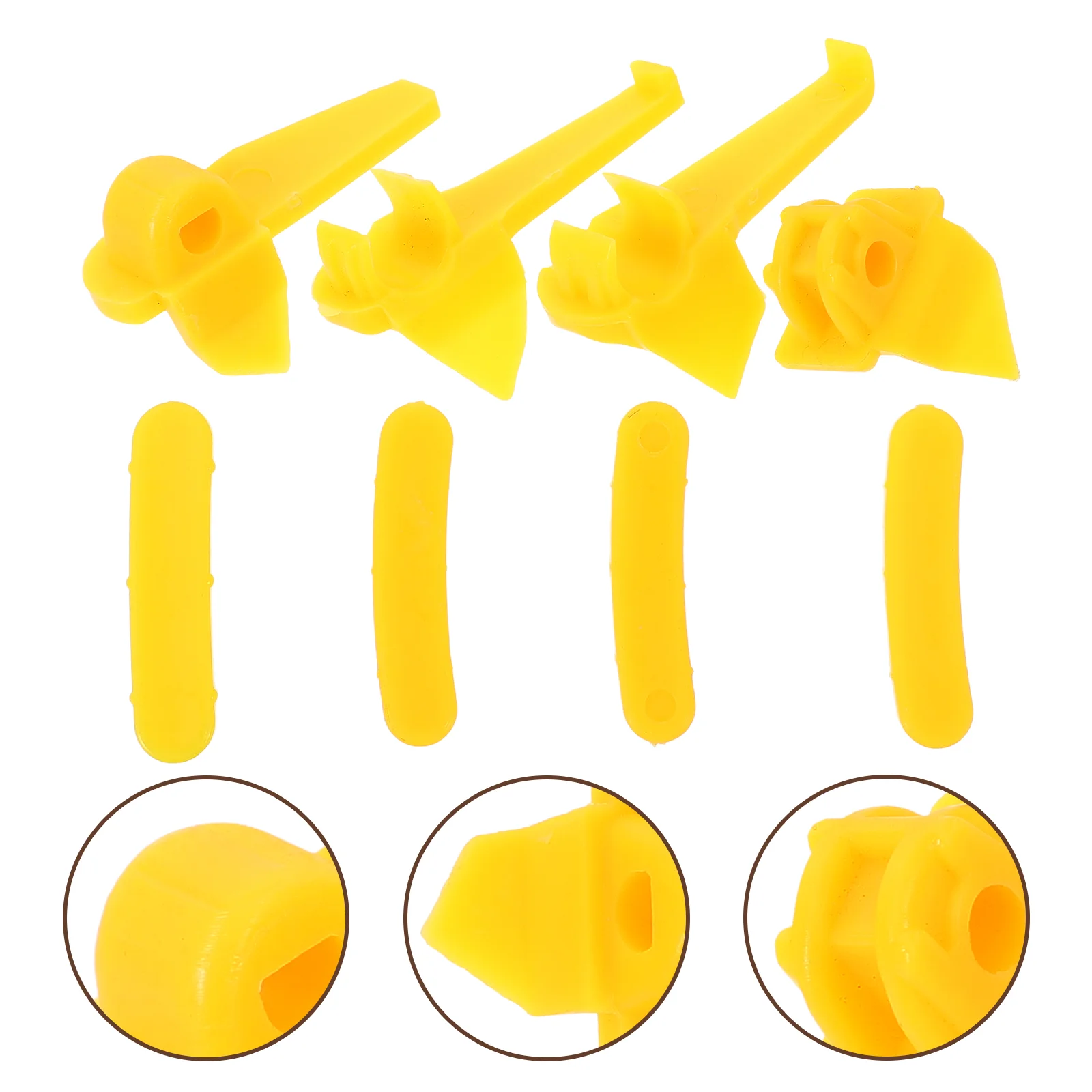 

4 Sets Car Accessories Tire Clamp Wheel Rim Edge Protector Tool Machine Pads Insert Guard