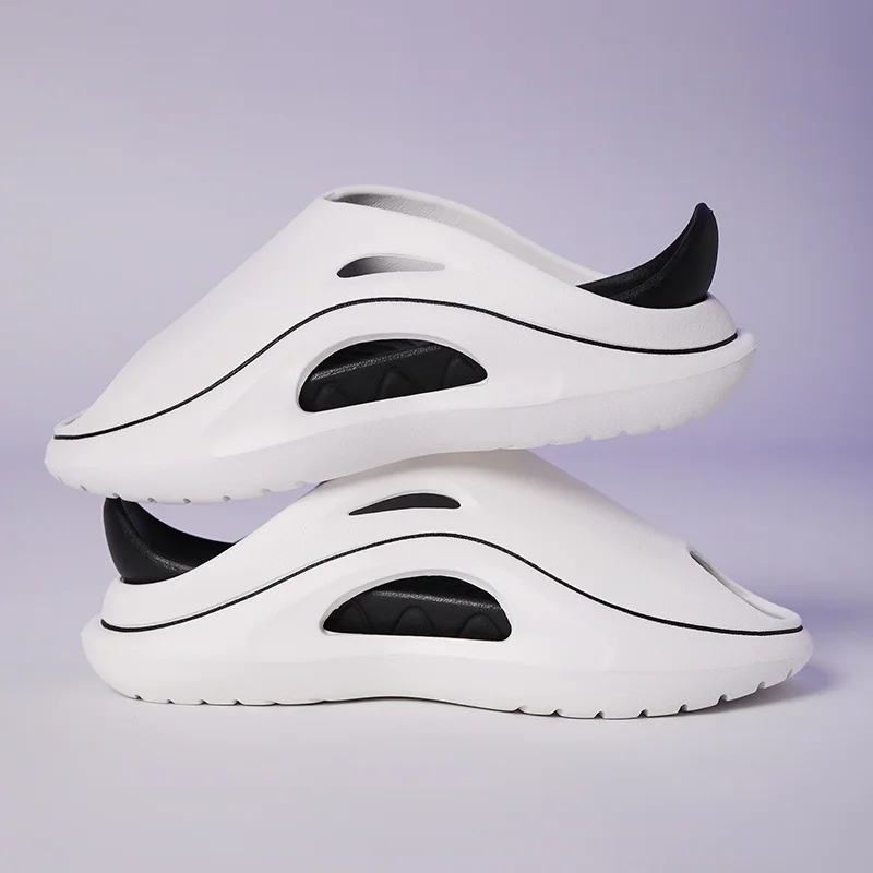 Slip Slippers for Men Non-Slip Slipper for Indoor Outdoor Slip Comfy Soft Foam Sliders With Thick Sole_voghion.com