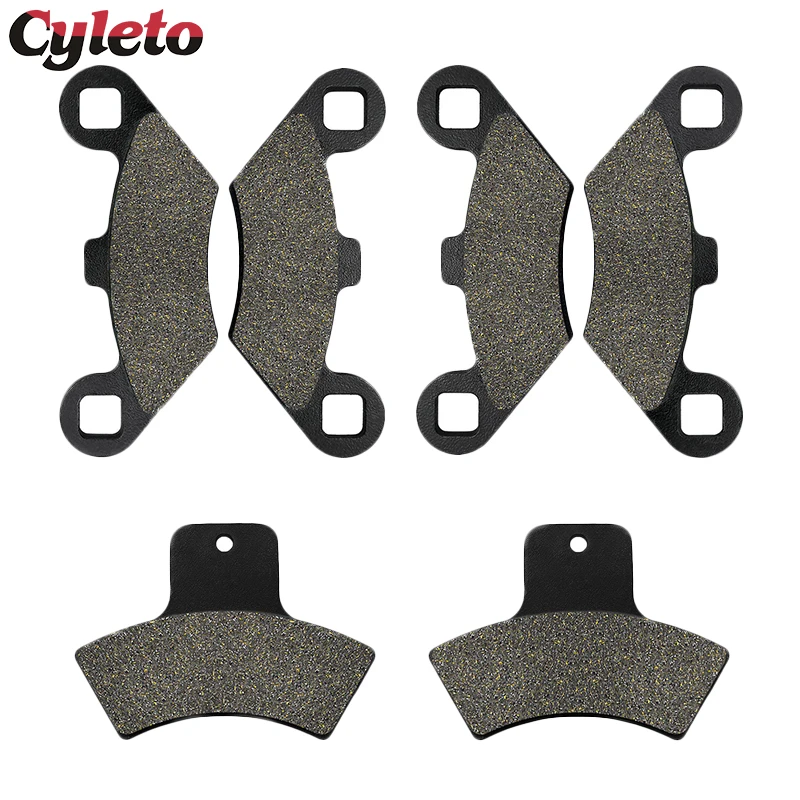 

Cyleto Motorcycle Accessories Front or Rear Brake Pads for Polaris Trail Blazer 250 Xplorer 400 Trail Boss 330 325 Xpedition 425