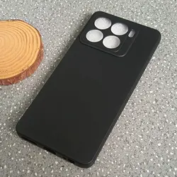 Black Frosted Silicone Matte Protective Phone Case for 1 PC (ZTE Blade A56 4G)