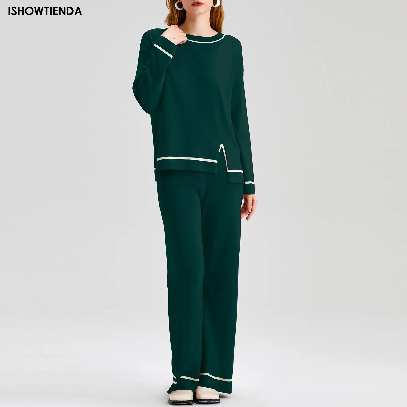 jersey-de-manga-larga-con-cuello-redondo-y-pantalones-de-pierna-ancha-para-mujer-de-2-piezas-conjunto-elegante-sudaderas-informales-de-color-solido-otono