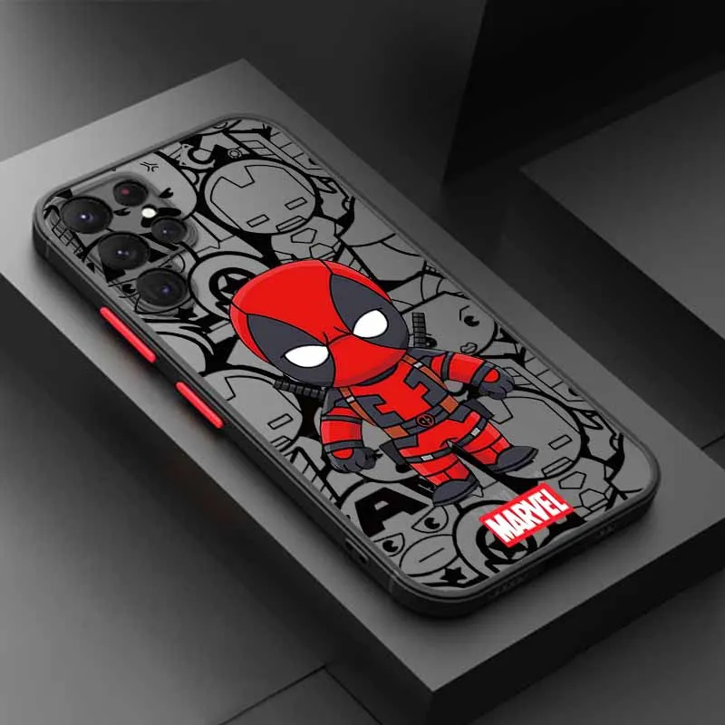 Superhero Spider-Man Frosted Translucent Phone Case