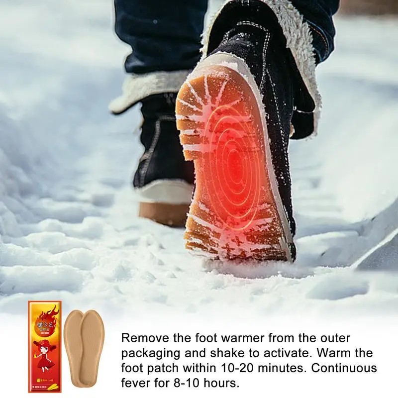 Self Heated Thermal Insoles For Feet Winter Thermal Thicken Shoe Pads Men Women Sports Shoes Self-heating Shoe Pads