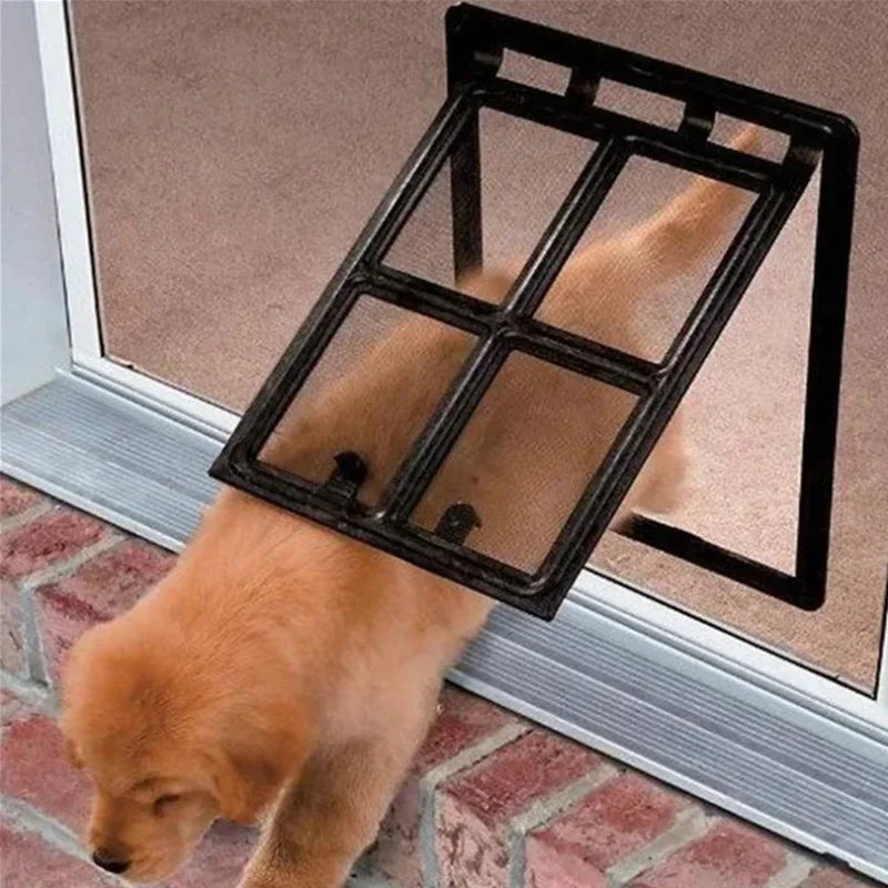 Screen Door Dog Door Custom Sliding Door Pet Door Screen Kit For