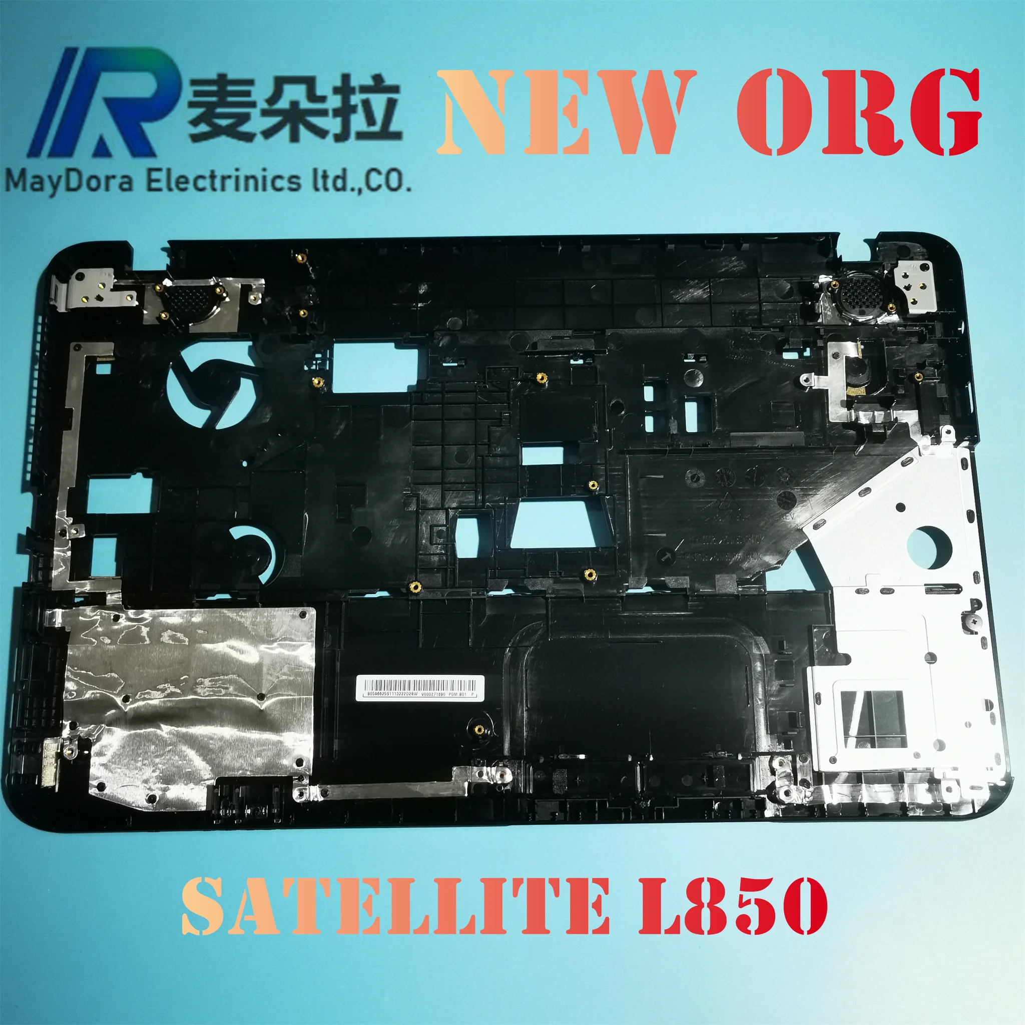 Nova Caixa do Portátil Org para Toshiba Dynabook Satélite L850 L855 C850 C855 C855d Plamrest Superior Case Base Inferior Vermelho Preto - Imagem 6
