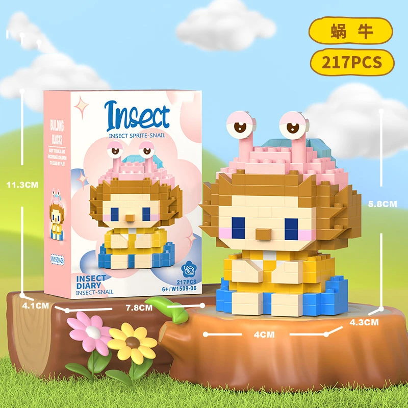 Animal Micro Particle Building Blocks Toy for Kids - Creative Mini Bricks Gift