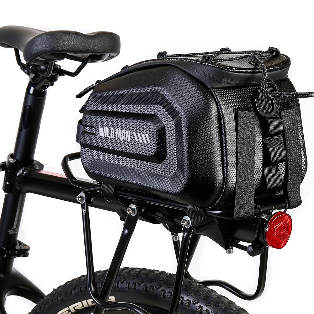 4L Portable Bicycle Pannier Multifunction Cycling Rear Seat Bags Large Capacity Waterproof MTB Road Bike Accessories