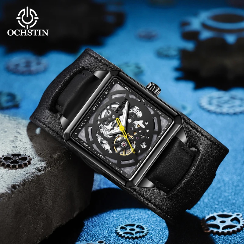 OCHSTIN new 2024 Masterpiece craftsman series sports street skeleton mechanical movement watch men's mechanical watches
