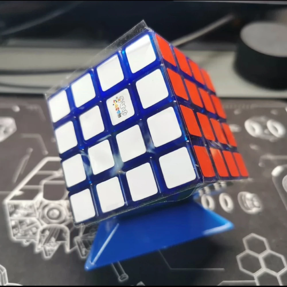 Limited Edition 4x4 Cube Collection Lovers 4x4x4 5x5x5 Cube Puzzle  Blue Transparent Magic Cube for Children The Best Gift Cubo eruption best of eruption expanded edition 1 cd