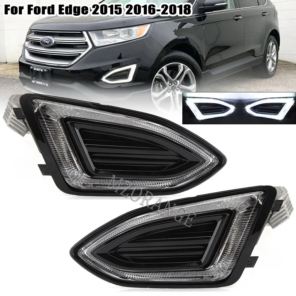 Samochodowe światła przeciwmgielne LED dla Ford Edge 2015 2016 2017