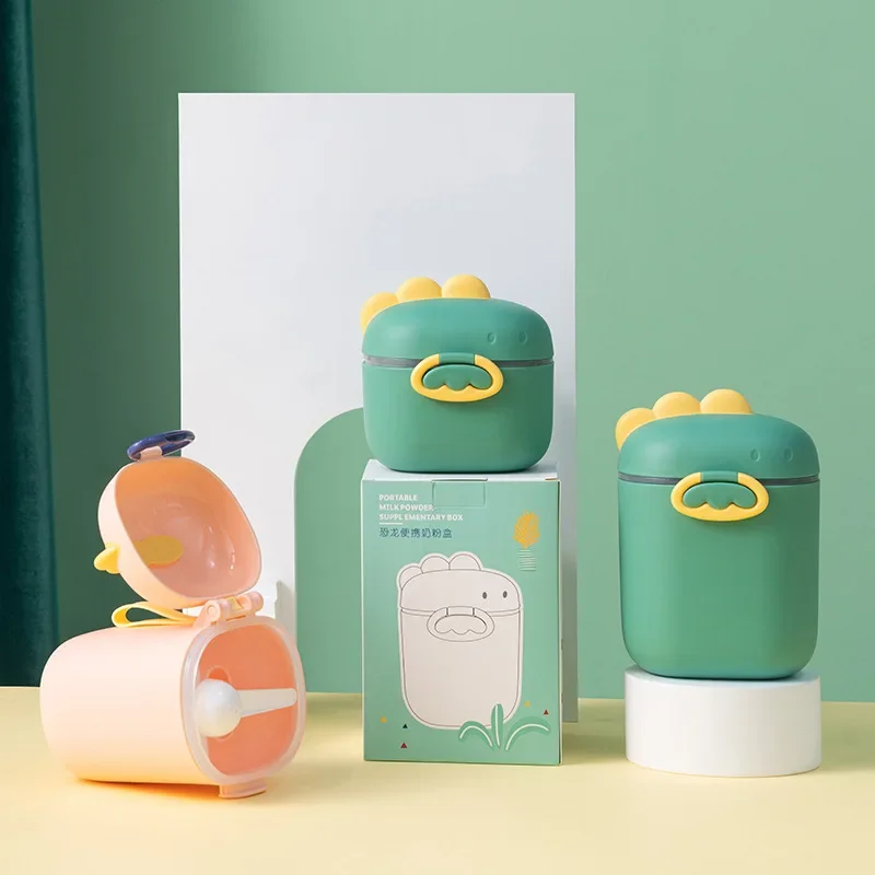 Baby Milk Powder Box Infant Feeding Container Newborn Food Storage Box Powder Dispenser Kid Meal Toddler Snack Portable Grade PP
