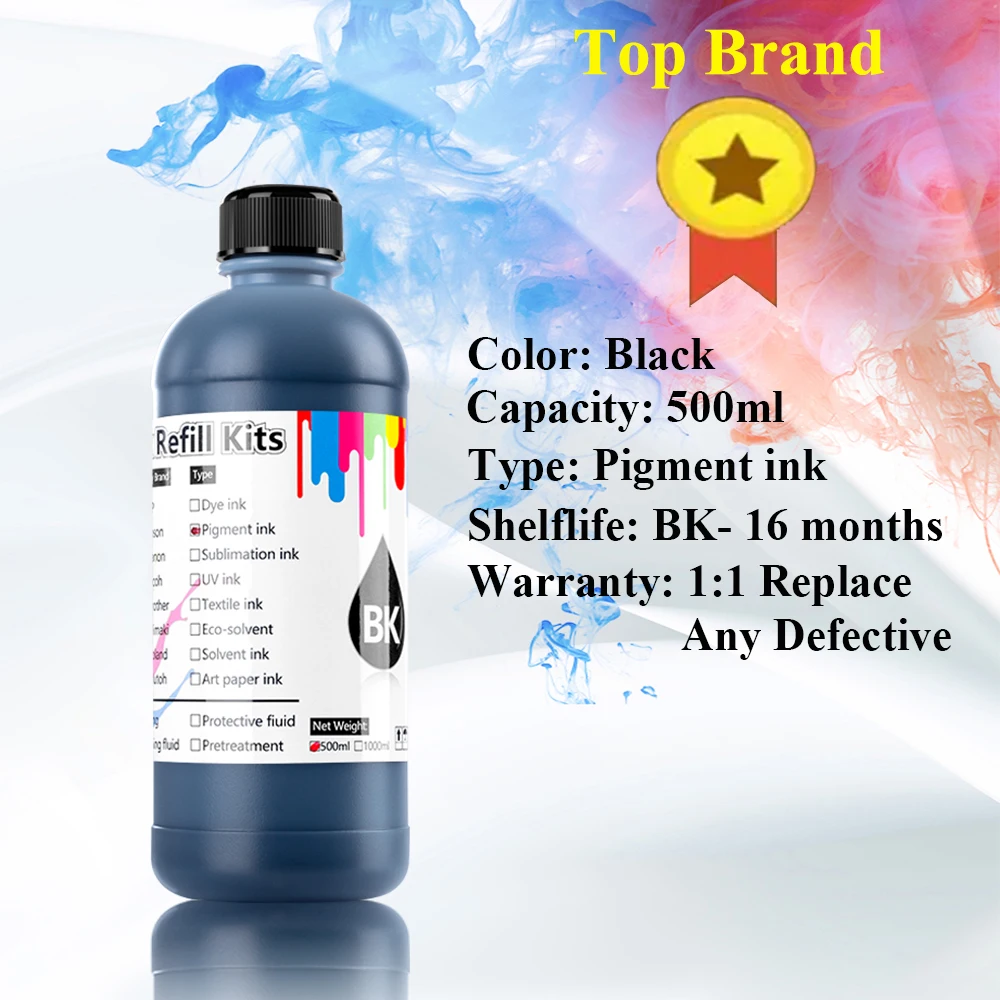 500ML x 4PC 955 955XL Recharge CISS encre pigmentée Pour HP OfficeJet Pro  7720 7740 8710 8715 8720 8730 8740 8210 8216 8725 imprimante - AliExpress