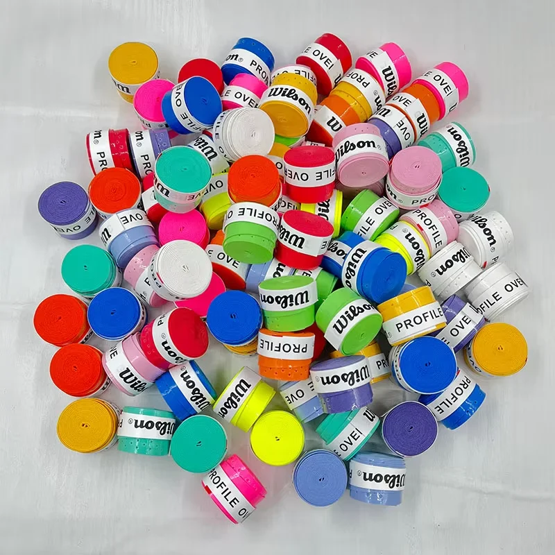 Wilson 9PCS Tennis racket Overgrip Tennis Grips dry feel Racquets Wraps Hand Glue Overgrips Non-slip Fishing Grip tennis overgrip tennis accessories racket grip racket grip tape racket overgrip tennis racket tape