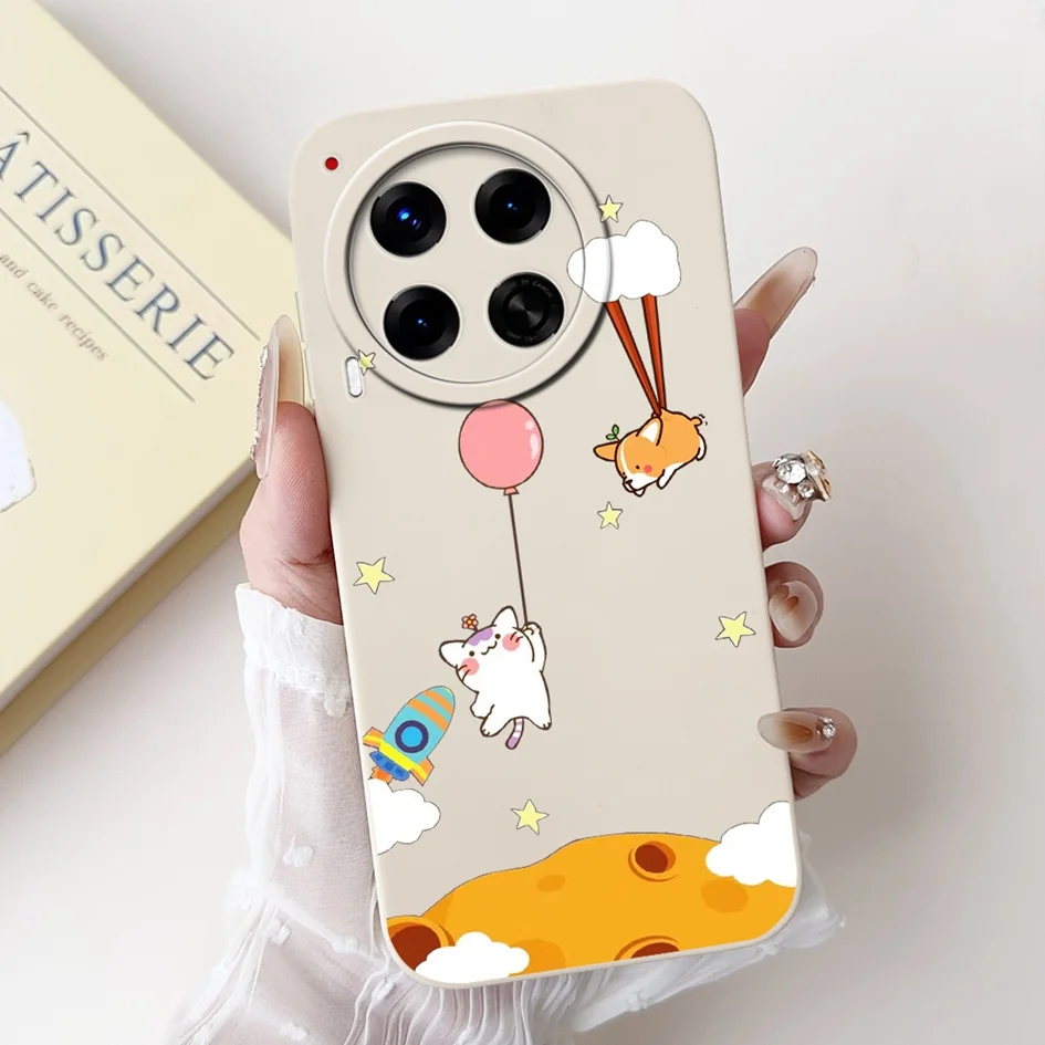 Cute Astronaut Soft TPU Case with Camera Protection