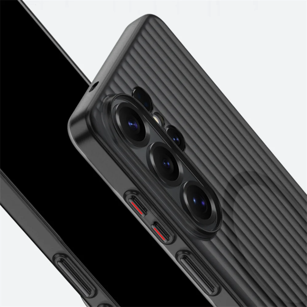 Luxury Matte Frosted Shockproof Phone Case - Ultra Slim Magnetic Design