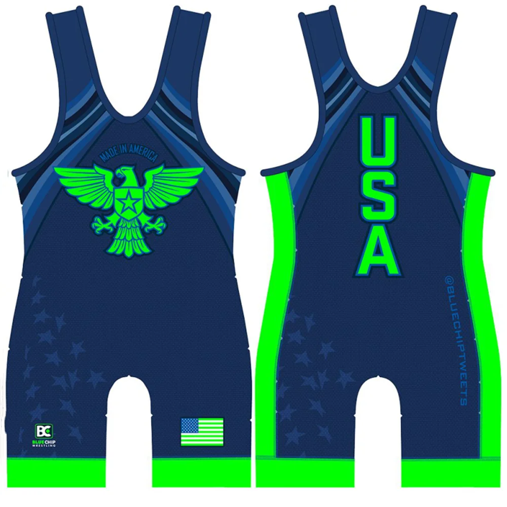 Mannen Singlet Worstelen Pak Gym Training Worstelen Singlets Gewichtheffen Custom Made Worstelen Kleding Boksen Pak