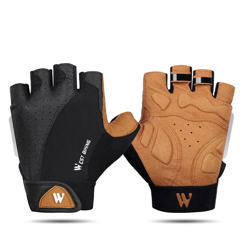 Versatile Half Finger Sports Gloves for Cycling, Running, and Fitness