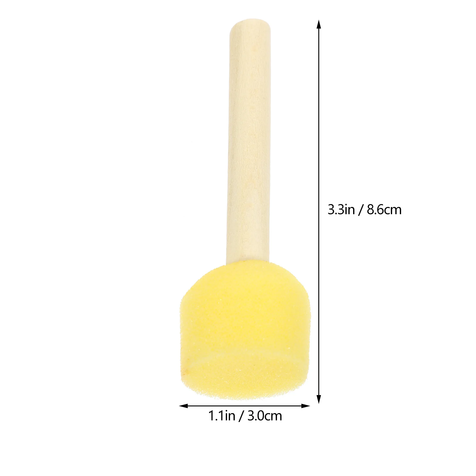 20 Pcs Mushroom Head Painting Brushes For Kids Foam Roller Drawing Supplies Toddler Graffiti Sponge Stamp Magic For Various 6