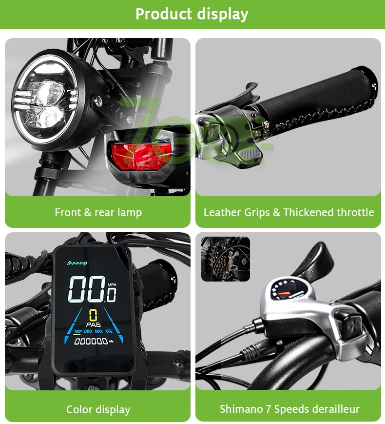 Deren 7Go EB4 EB2 Lithium Battery Electric City Bike Long Seat Adult Electric Bicycle 48V 18.2ah 250W 500w 750w Fat Tire E-bik