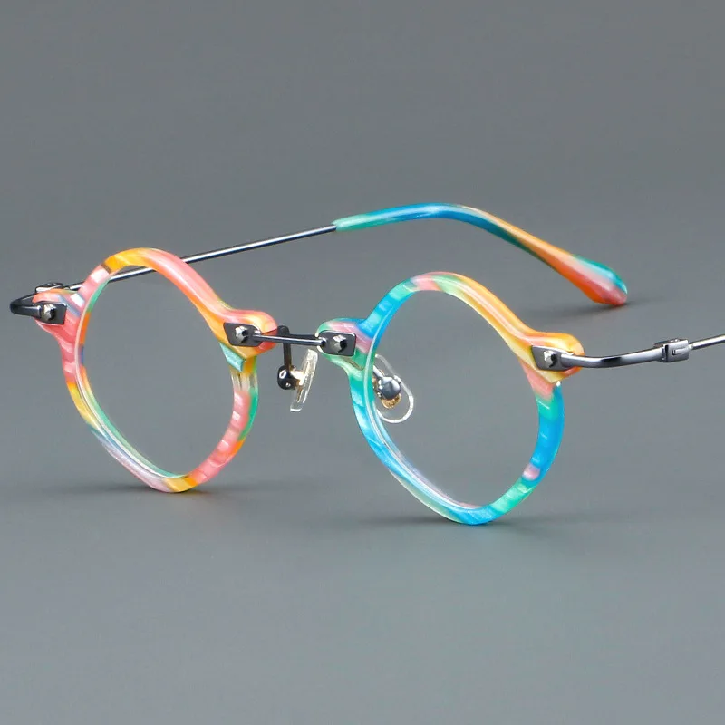 

Acetate Reading Glasses Men Women Vintage Square Eyeglasses Frame Anti Blue Light Glasses Optical Myopia Prescription Spectacles