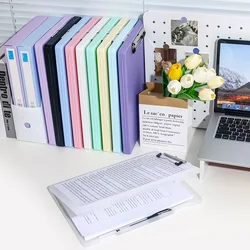 A4 Multi - Functional File Organizer and Desktop Storage Box (Transparent)