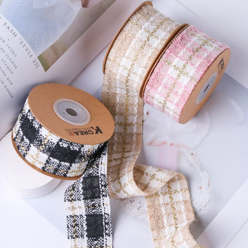 10yards 25mm 38mm Suede Solid Color Ribbons For Hair Accessories