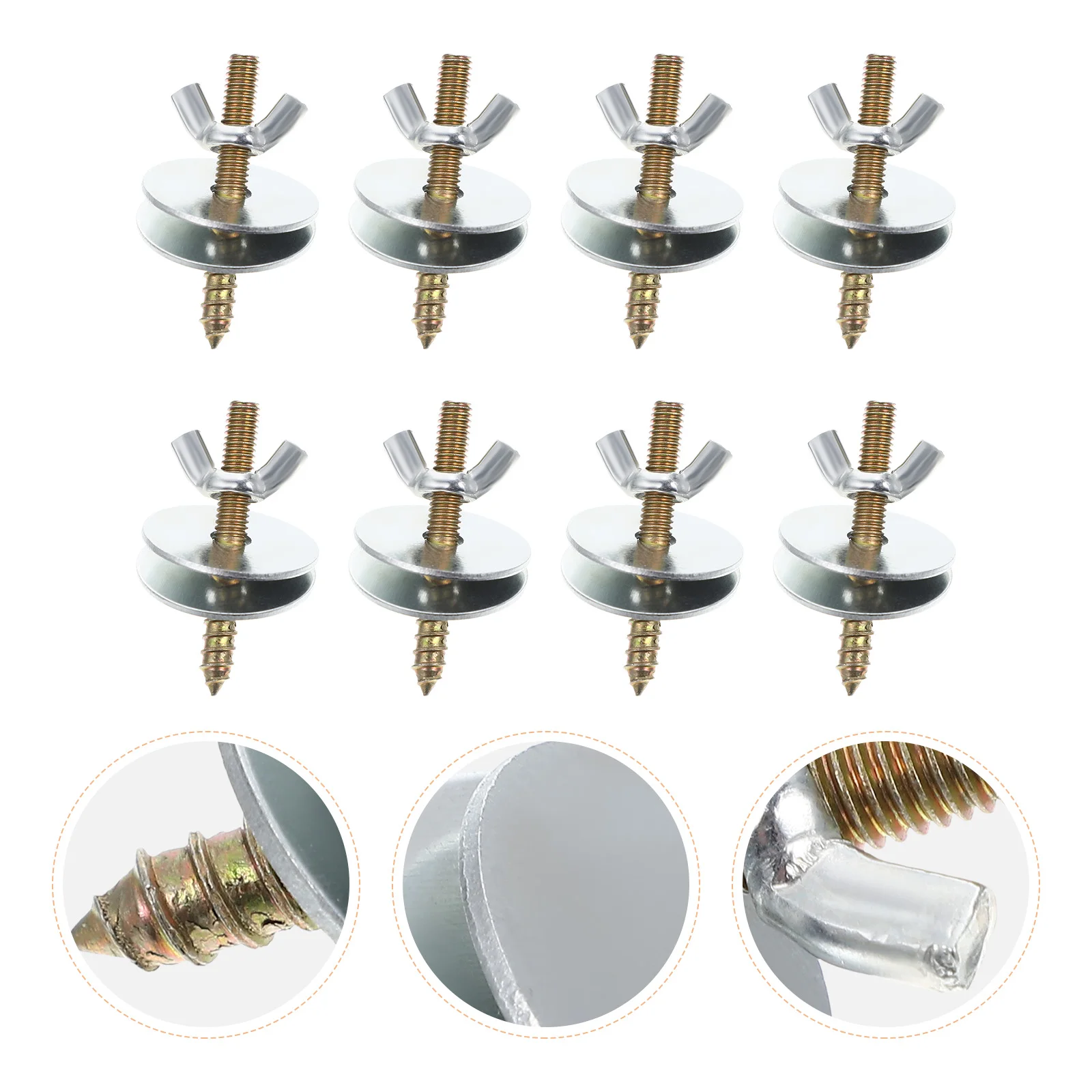 Screws Standoff Screws Nuts Hamster Bird Screw Wing Kitspringboard Supplies Breeding Accessories Box Fixing Parrot Bolts Pet