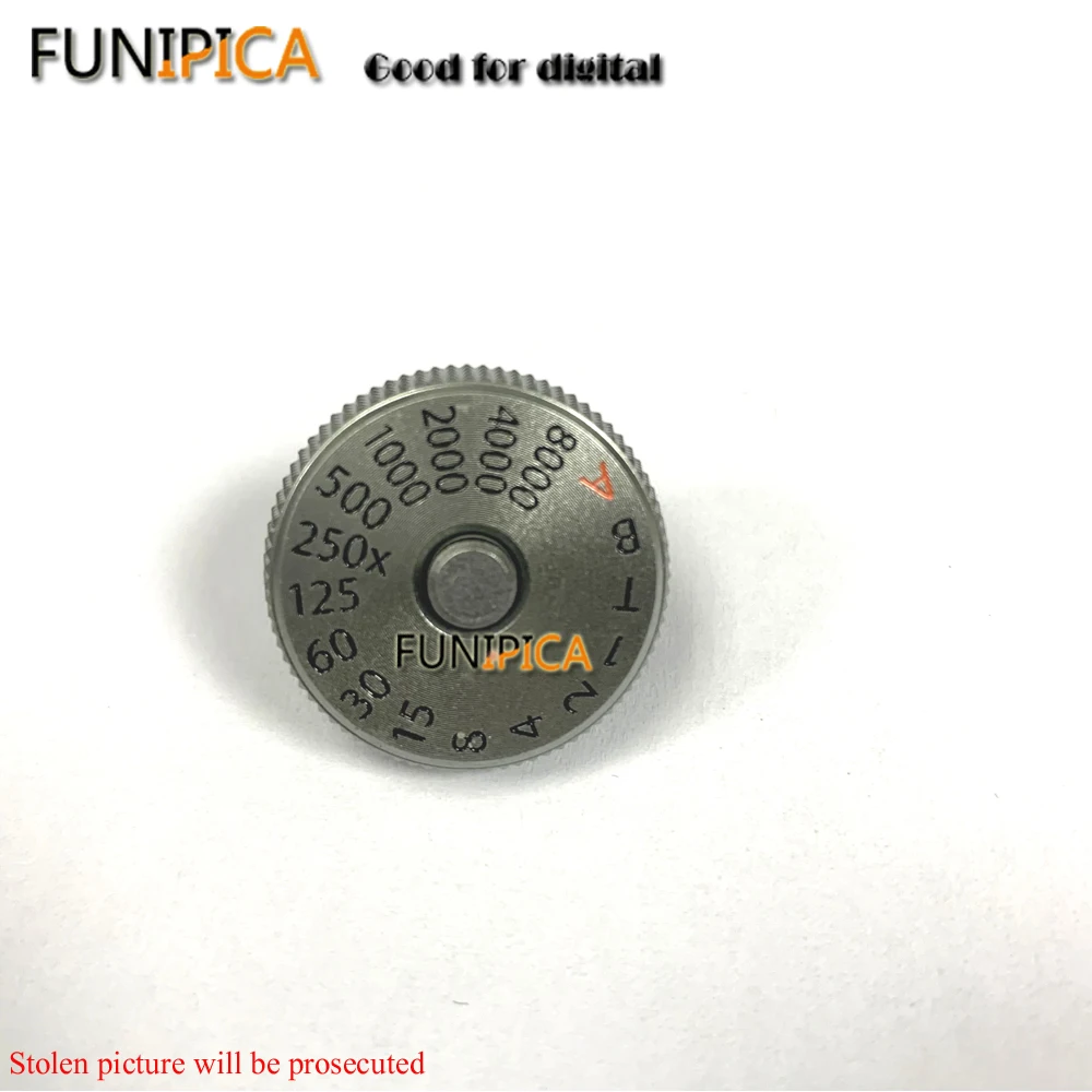 95% New Original Repair Parts For Fujifilm Fuji X-T3 XT3 Top Cover IOS Function Mode Dial (Silver)