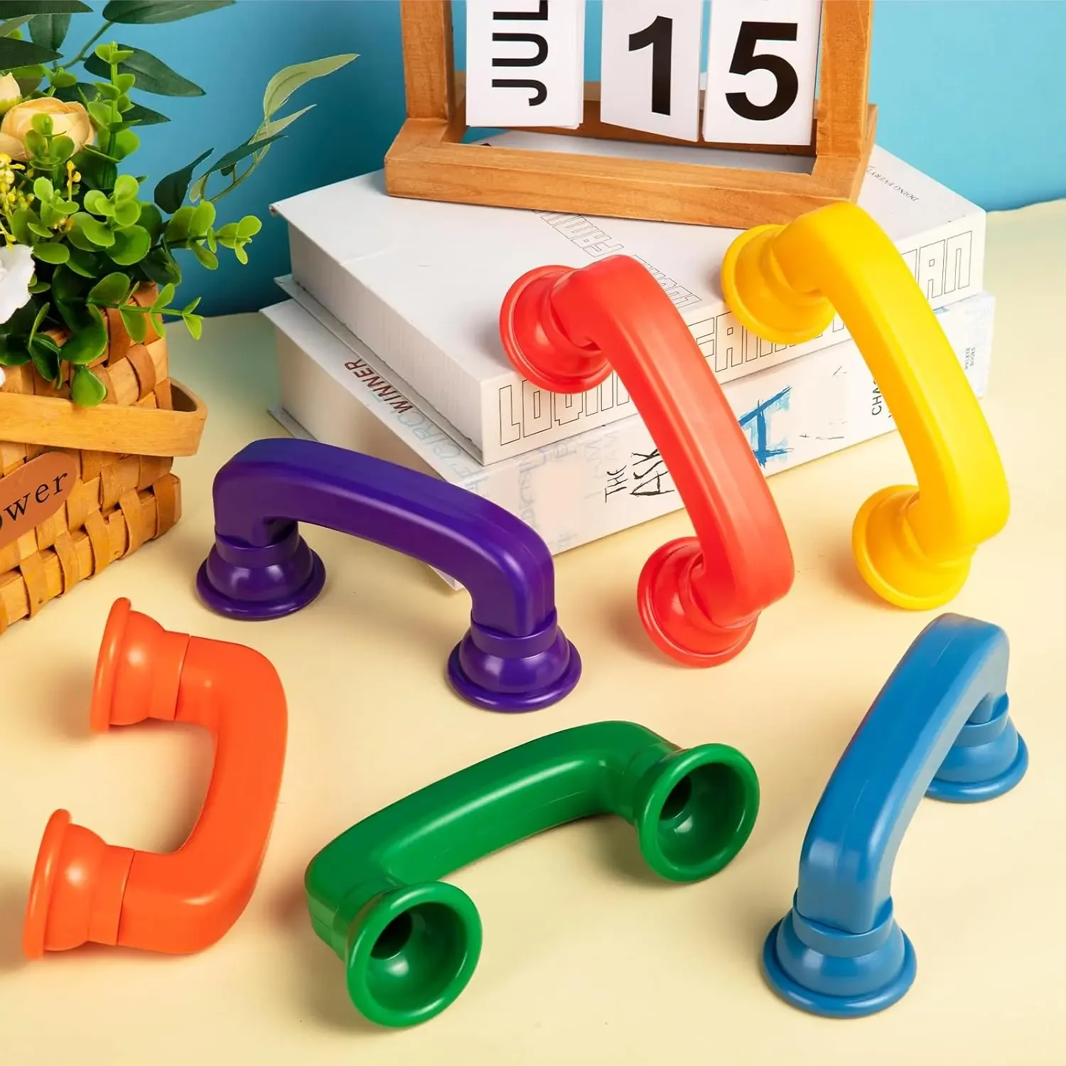 Educational Learning Toy 2 Pcs Upgrade Whisper Reading Phones Hear Myself Sound Feature Speech Therapy for Preschool Children