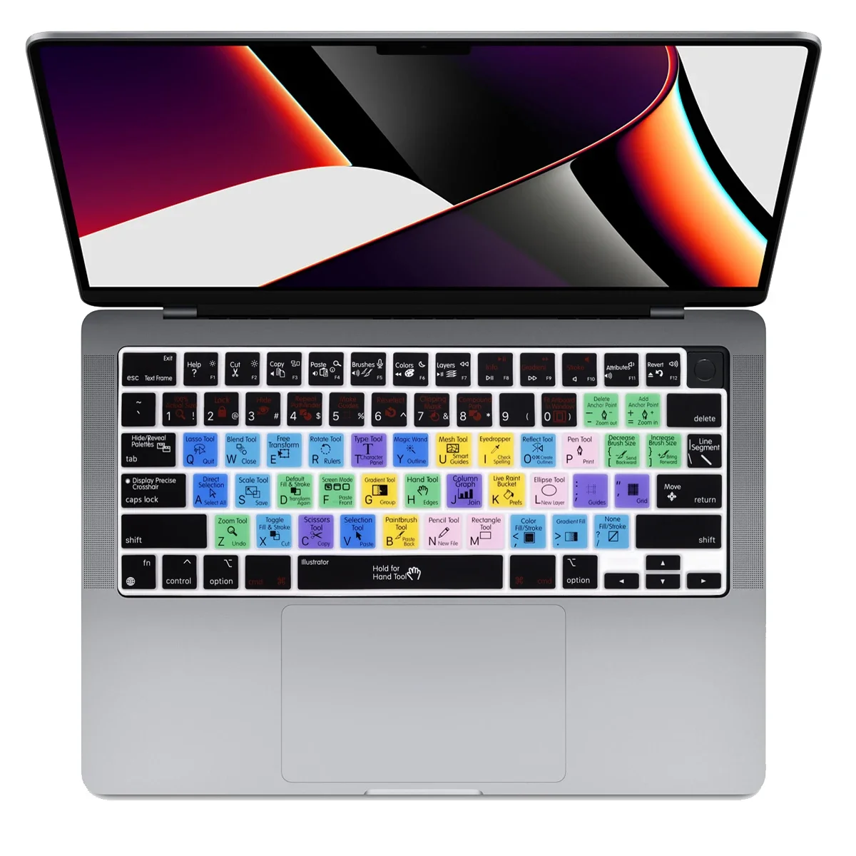 Cover Per Tastiera Us Per Macbook Pro 14 "A2442 A2779 2021 2023/Macbook Pro 16" A2780 A2485 2022 Macbook Air 13.6 "15" A2681 A2941