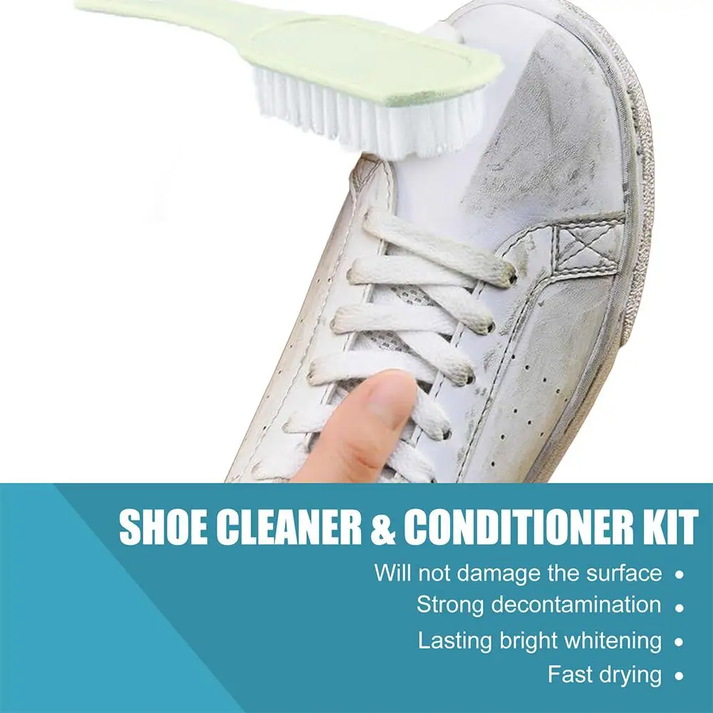 100ml White Shoes Cleaning Gel Clean Shoe Stain Whitening Cleansing Polish Foam Deoxidizer Gel For Sneaker Remove Yellow Edge