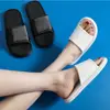 Fashion Thick Platform Slippers Beach Shoes Soft Sole Couple Non-slip Flip Flops Slide Sandals Simplicity Unisex House Shoes 2