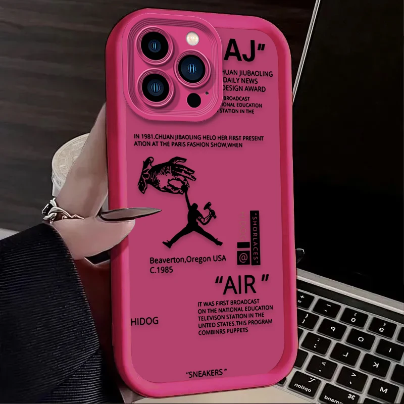Basketball Star Silicone Shockproof Sports Case - Protective Etui