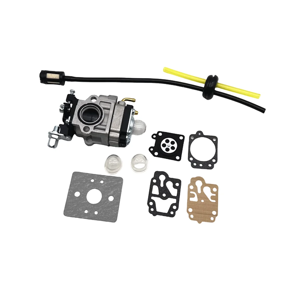 Carburetor Kit 15mm for 43CC 52CC 47CC 49CC Brush Cutter Replacement Parts