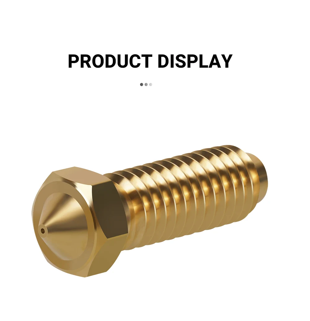 Für Anycubic Kobra 2 Düse Messing gehärteter Stahl 3D-Druckerdüsen für Anycubic Kobra 2 Combo 0,2 0,4 0,6 0,8 1,0 mm Düse – Detail 9