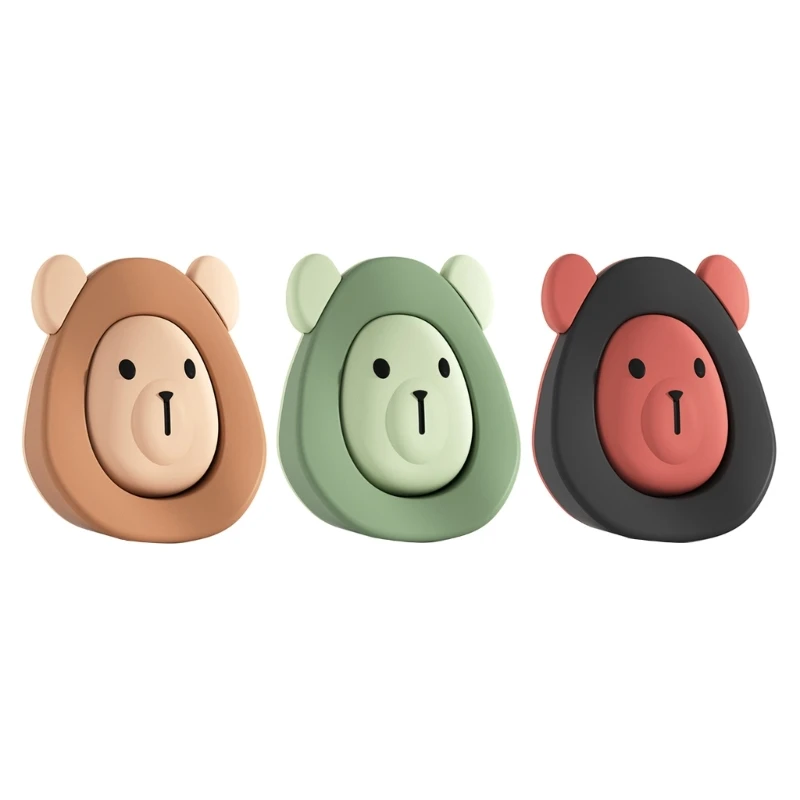 

Baby Lovely Cartoon Silicone Door Stopper Crash Pad Wall Protector Decorative Door Stops Handle Bumper Guard -Anti slip